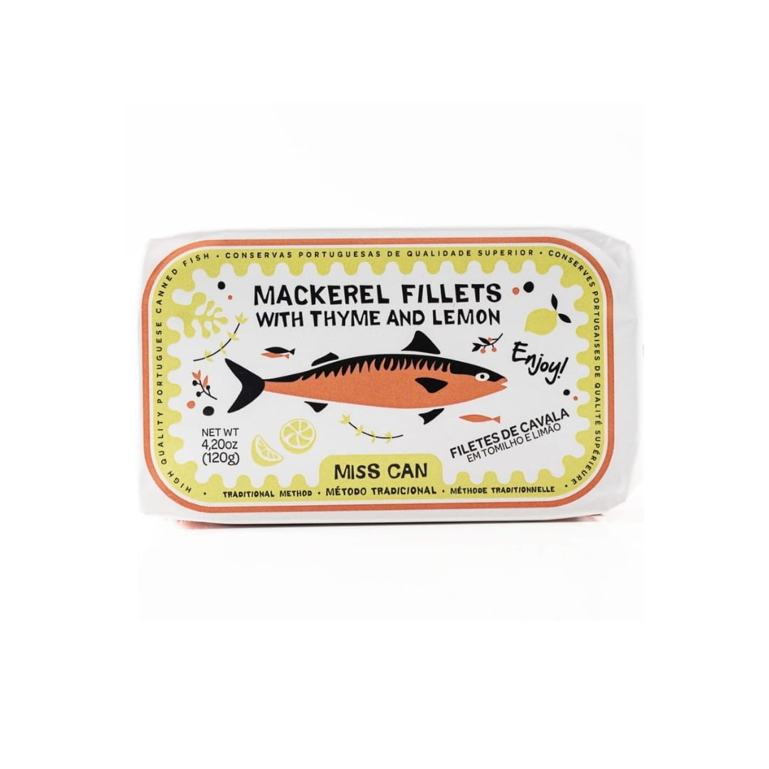 Mackerel Fillets with Thyme and Lemon by Miss Can