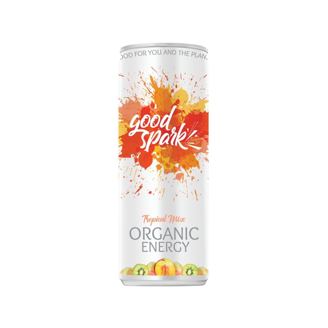 Organic Mango, Kiwi & Basil Leaves Energy Drink
