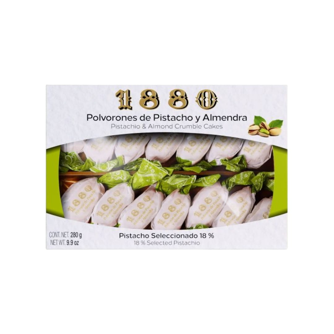 Polvorones de Almendra y Pistacho 1880