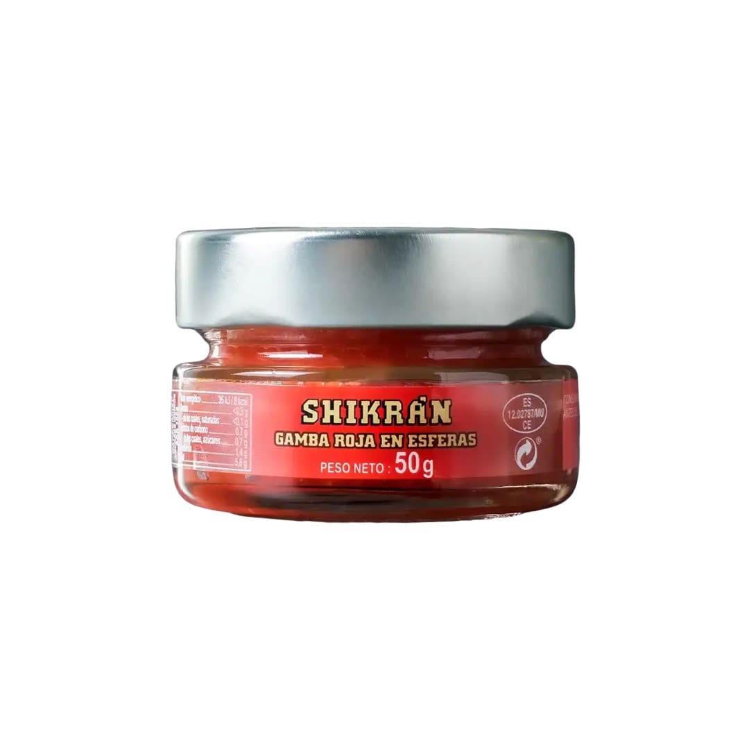 Red Shrimp Pearls by Eurocaviar
