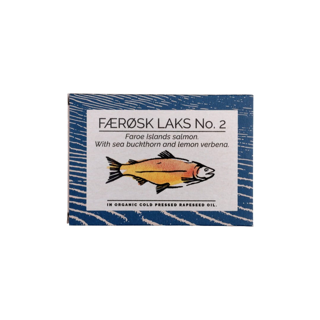 Salmon with Sea Buckthorn & Lemon Verbena by Fangst