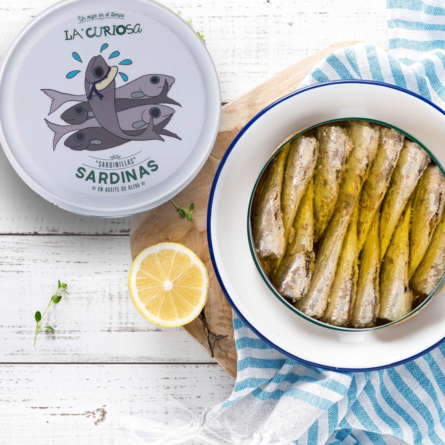 Small Sardines in Olive Oil by La Curiosa
