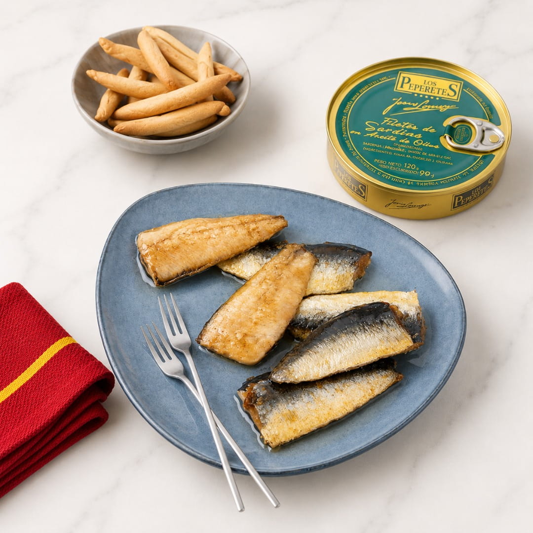 Sardine Fillets in Olive Oil by Los Peperetes