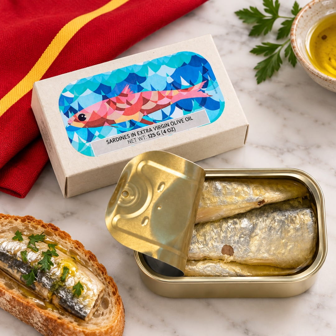 Sardinas en Aceite de Oliva Virgen Extra Jose Gourmet
