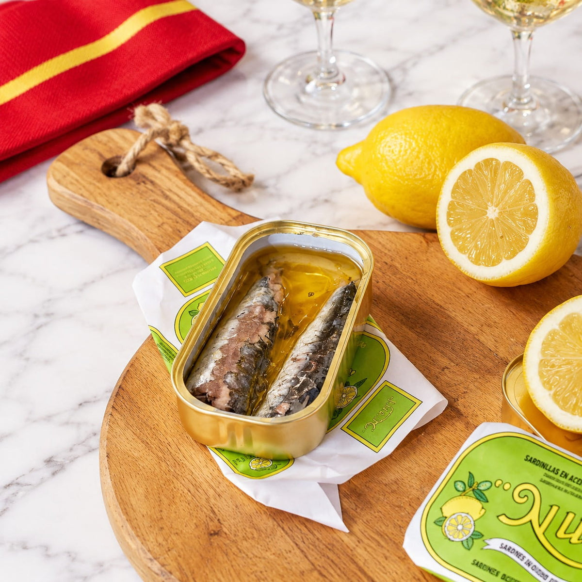 Sardines in Olive Oil & Lemon by Nuri