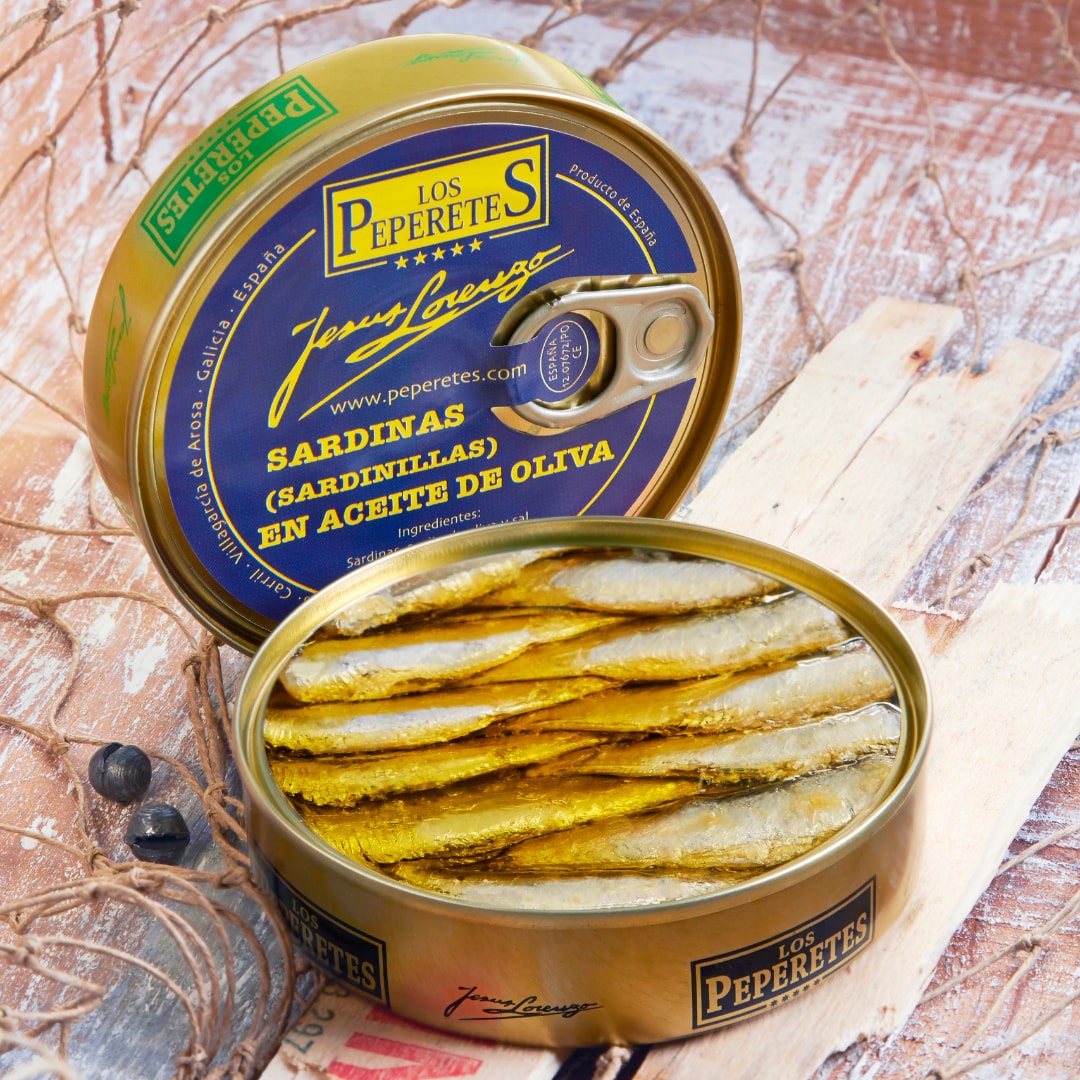 Small Sardines in Olive Oil by Los Peperetes