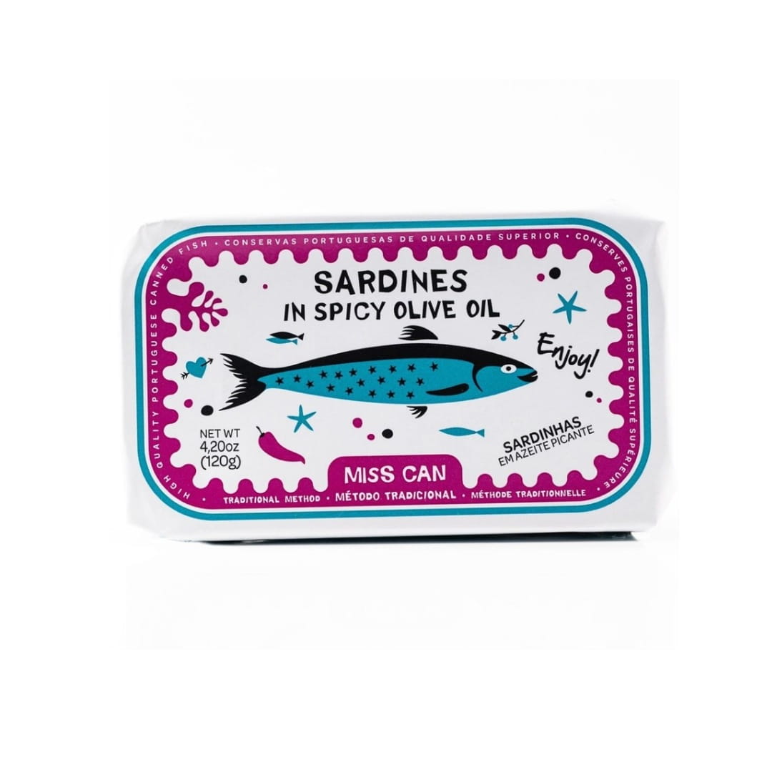 Sardines in Spicy Olive Oil by Miss Can