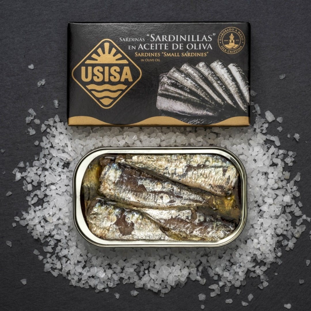 Small Sardines in Olive Oil by USISA USISA   