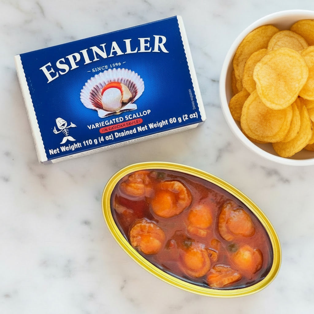 Scallops in Galician Sauce by Espinaler Espinaler   