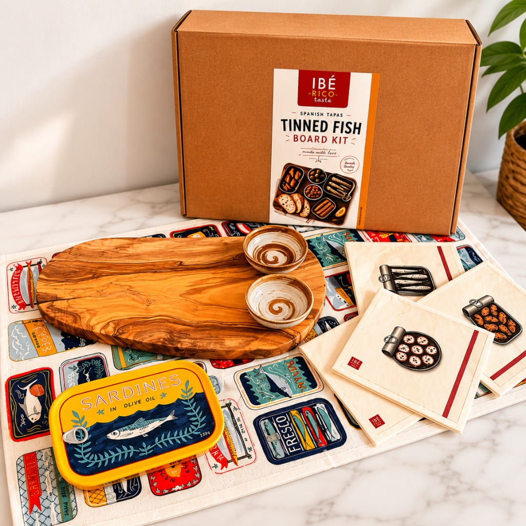 Spanish Tinned Seafood Board Set