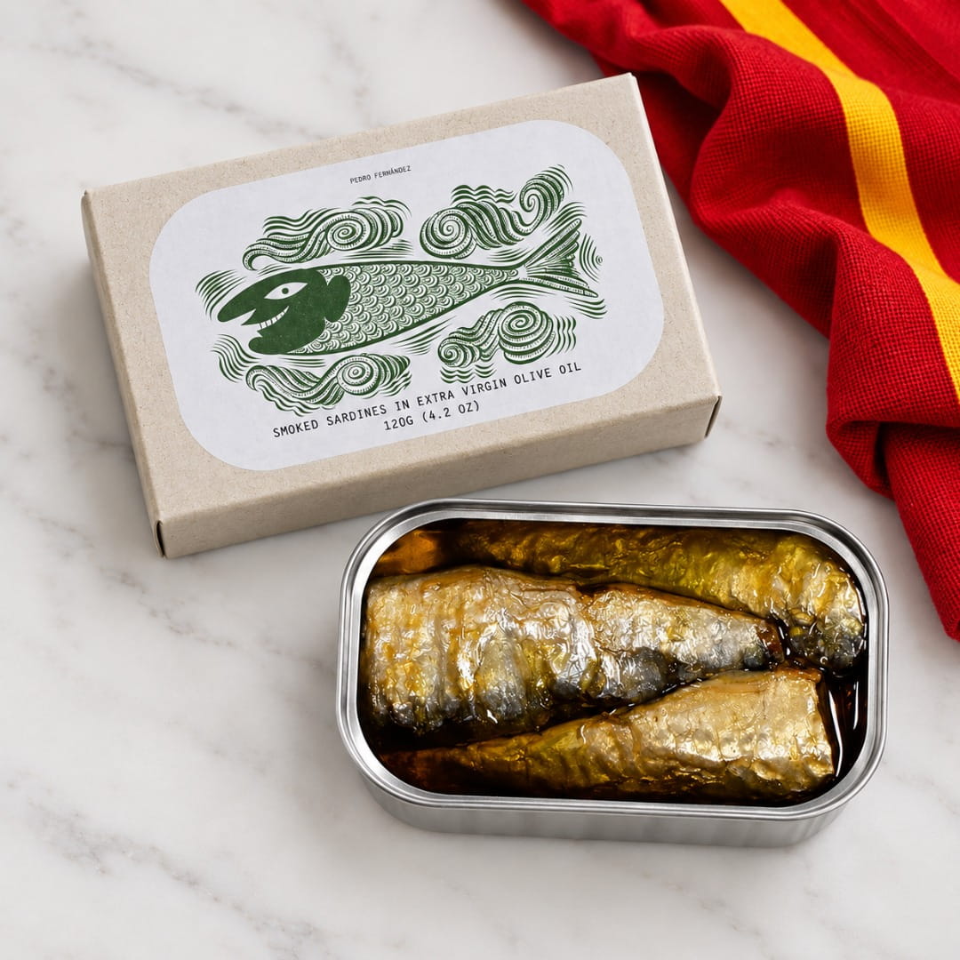 Sardinas Ahumadas en AOVE Jose Gourmet