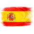 painted Spanish flag