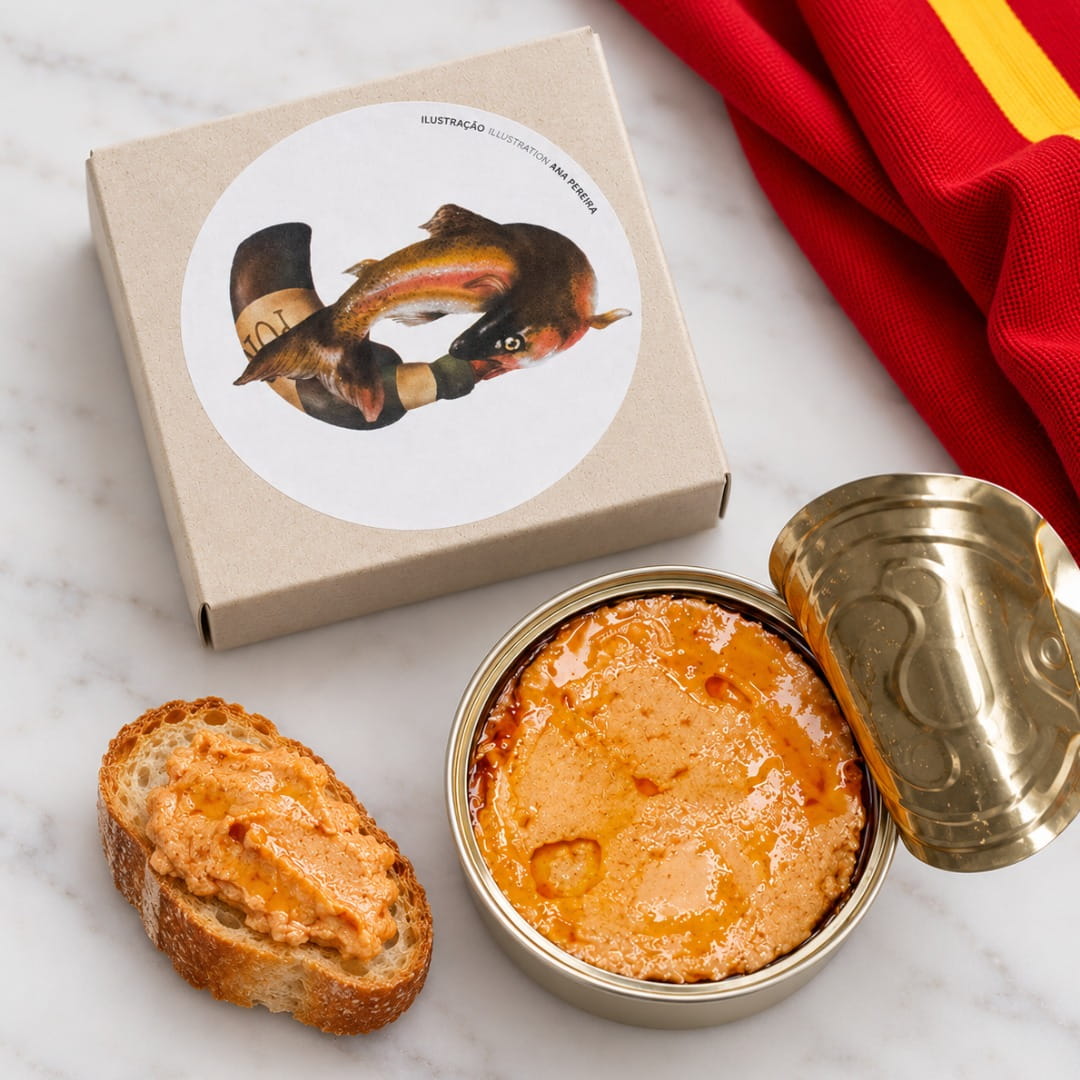 Paté de Trucha con Vino de Oporto Jose Gourmet