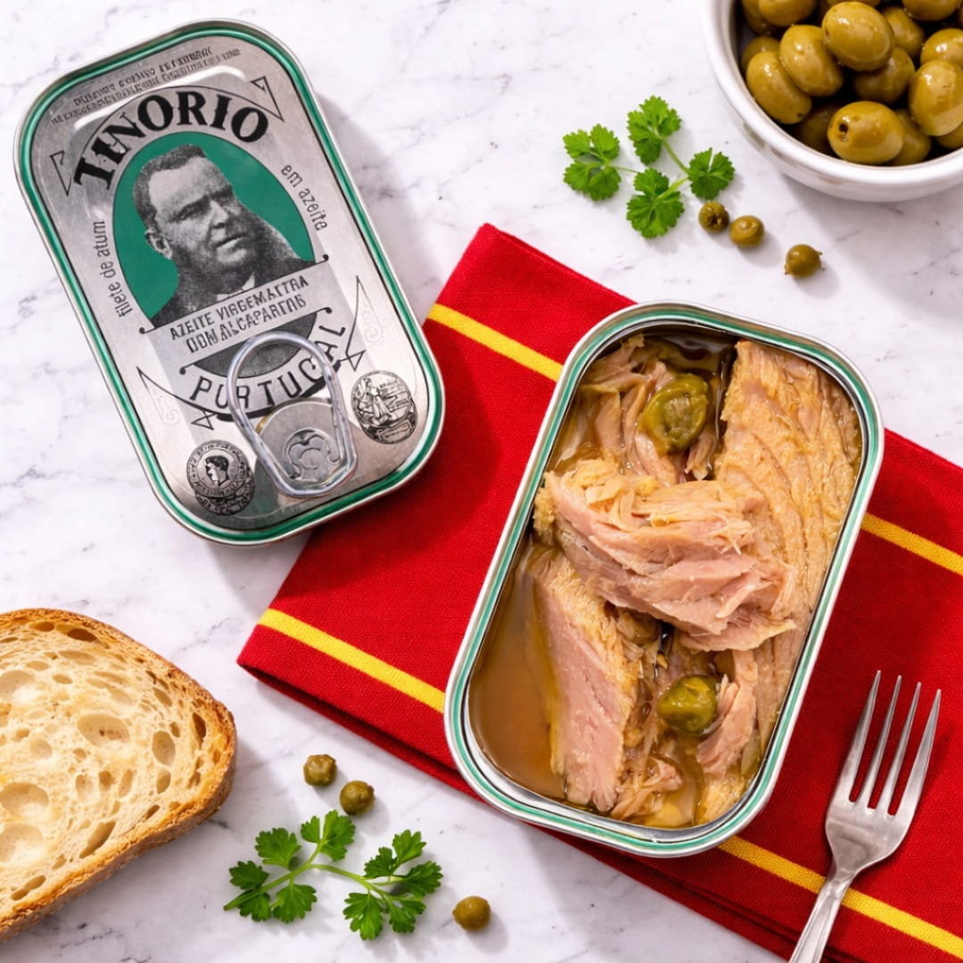 Tuna Fillets in Extra Virgin Olive Oil with Capers by Tenorio – Ibérico ...